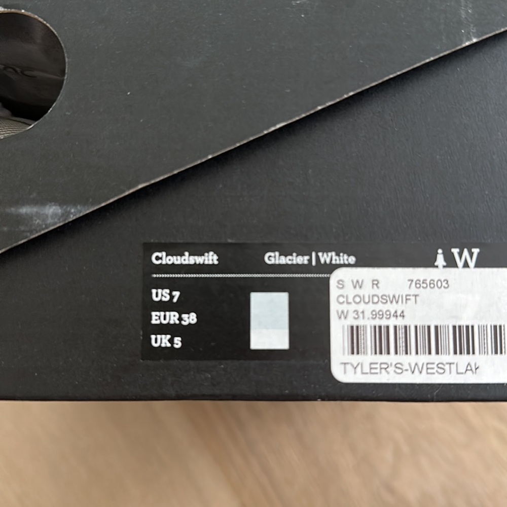 On Running Cloudswift Running Shoe In Glacier Whi… - image 5